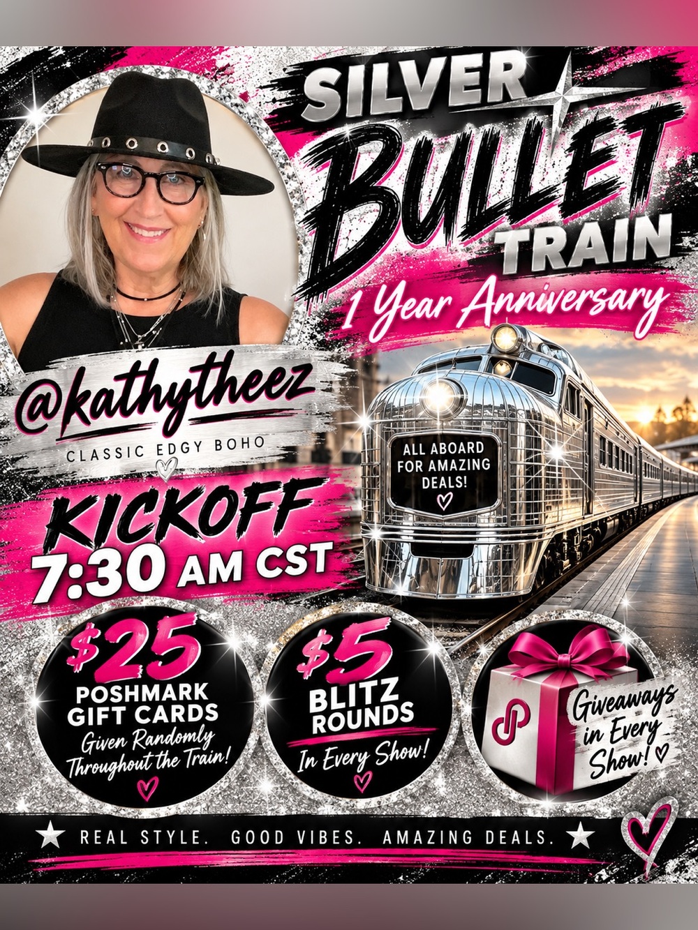 Official Silver Bullet Train Event!
Sept 25th $5 BLITZ in each show! - Picture 5 of 14